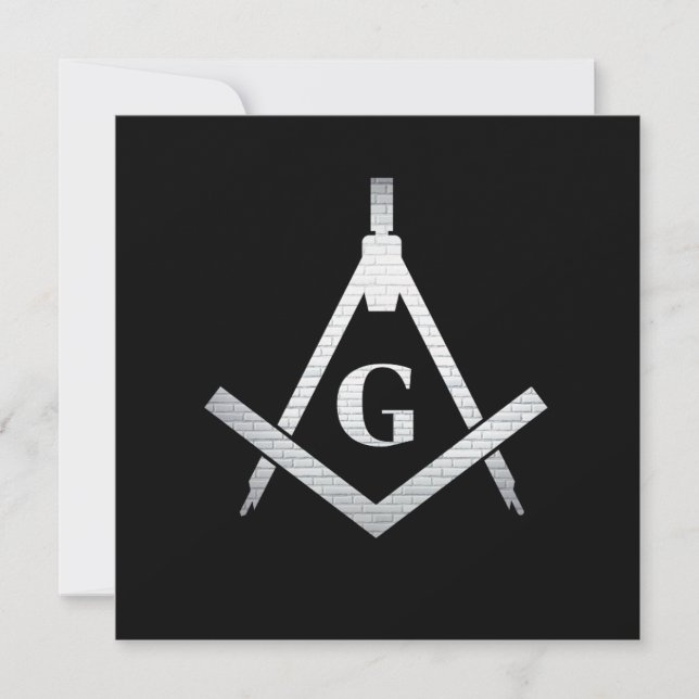 Illuminati Symbol Masonic Verschwörung Pyramid Ges Einladung (Vorderseite)