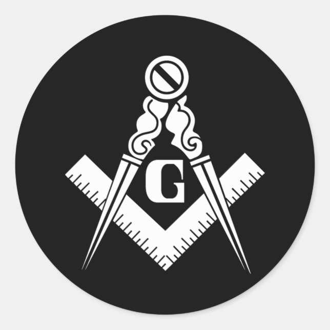 Illuminati Triangle Masonic Pyramid Symbol Conspir Runder Aufkleber (Vorderseite)