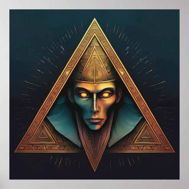 Illuminati Wall Wappen Poster (Vorne)