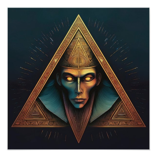 Illuminati Wall Wappen Poster (Vorderseite)