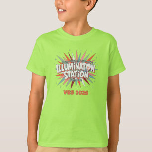 Illumination Station VBS 2026 Johannes 8:12 Urlaub T-Shirt