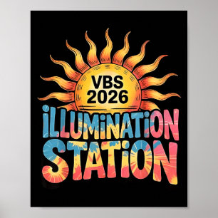 Illuminationsstation vbs 2026 Ferienbibelschule Poster