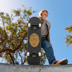Illuminez votre promenade - Bouddha Skateboard Art