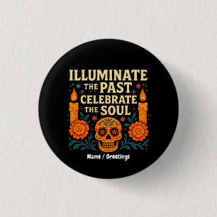 Illuminieren Sie die vergangene Feier des Souls Dí Button