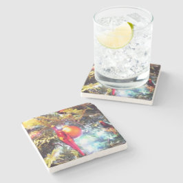 Illuminierende Ornamente Steinuntersetzer