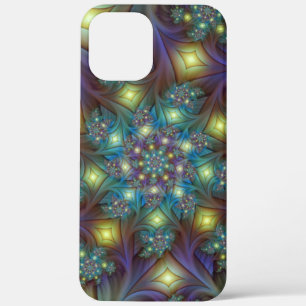 Illuminierte Abstrakte Shiny Aquamarines Lila Frak Case-Mate iPhone Hülle