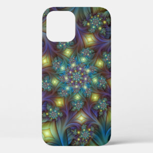 Illuminierte Abstrakte Shiny Aquamarines Lila Frak Case-Mate iPhone Hülle