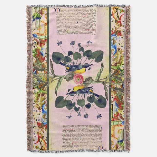 Illuminierte Reflektionen Dusty-Rose Decke (Vorderseite Vertikal)