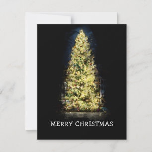 Illuminierter Weihnachtsbaum