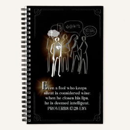 Illuminiertes Journal E Notizbuch