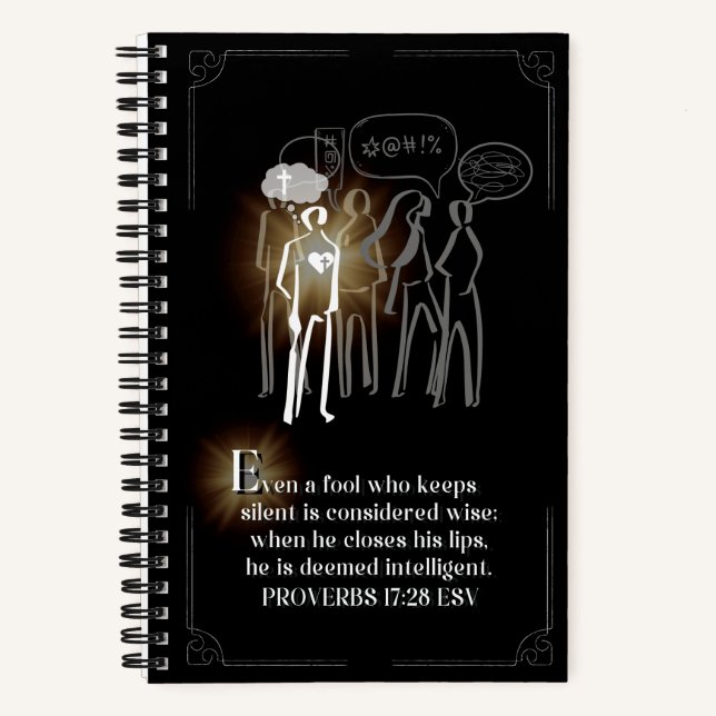 Illuminiertes Journal E Notizbuch (Vorderseite)