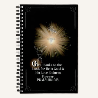 Illuminiertes Journal G Notizbuch