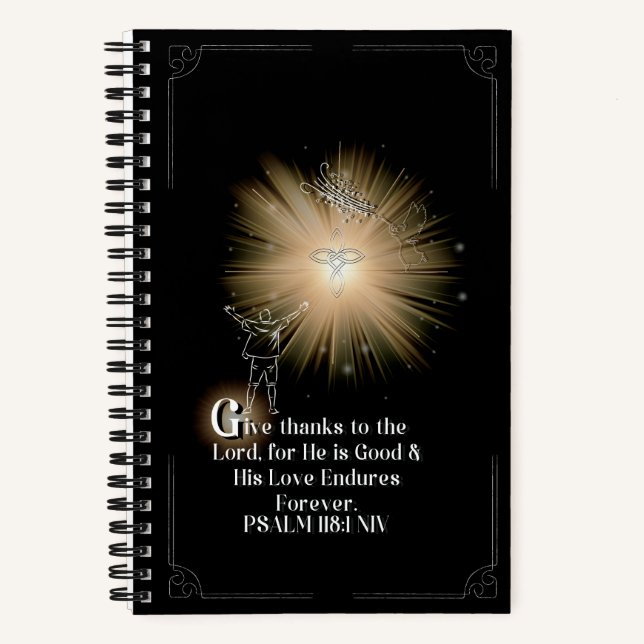 Illuminiertes Journal G Notizbuch (Vorderseite)