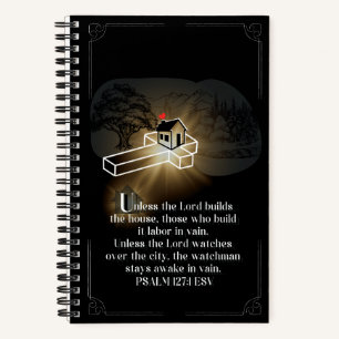 Illuminiertes Journal U Notizbuch