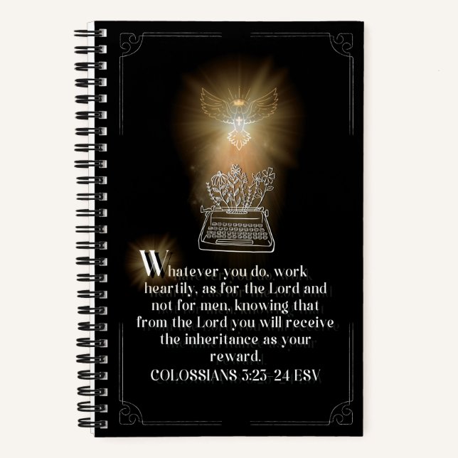 Illuminiertes Journal W Notizbuch (Vorderseite)