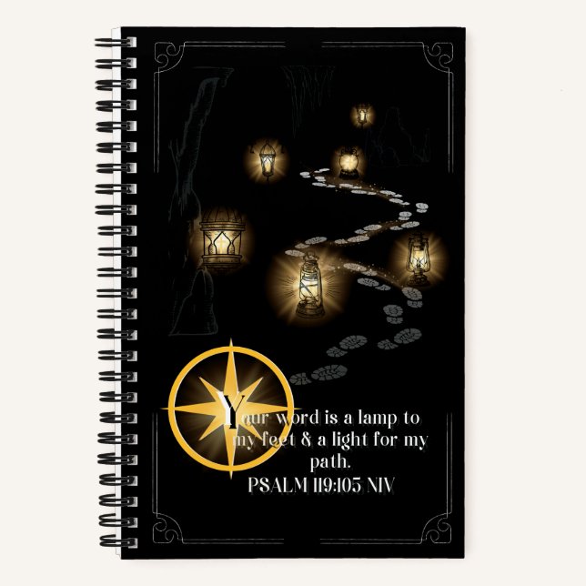 Illuminiertes Journal Y Notizbuch (Vorderseite)