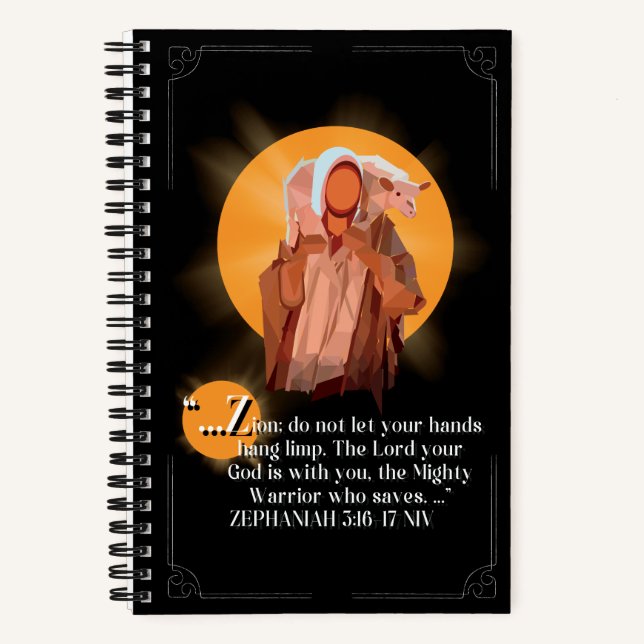 Illuminiertes Journal Z Notizbuch (Vorderseite)