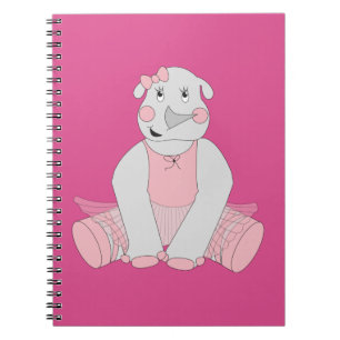 illusima Ballerina Rhino Notizblock