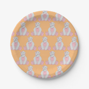 illusima Ballerina Rhino Pappteller