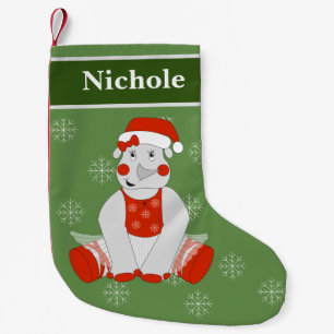 illusima Ballerina Rhino Weihnachtsschneeflocken Kleiner Weihnachtsstrumpf