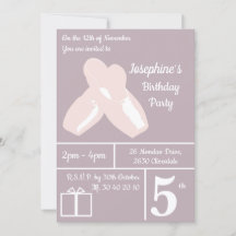 illusima Ballerina Shoes Mauve Birthday