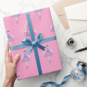 illusima Ballett Fee Hellrosa Geschenkpapier