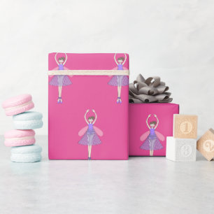 illusima Ballett Fee Pink Geschenkpapier