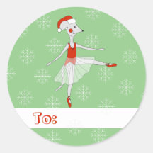 illusima Ballett Maus Weihnachten Schneeflocken Gr