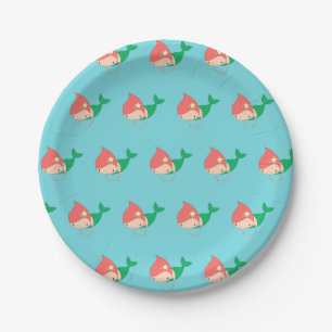illusima Cotton Candy Mermaid Pappteller