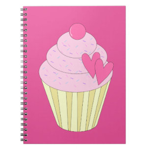 illusima Decorated Cupcake Notizblock