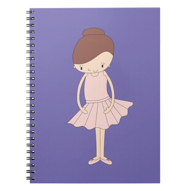 illusima Isabella Ballerina Notizblock (Vorderseite)