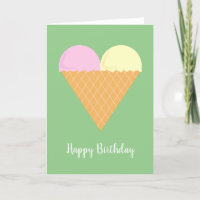 illusima Liebe Herzstück Ice Cream Green Geburtsta