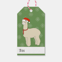 illusima Llama Weihnachtsschneeflocken Grün