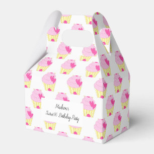 illusima Pink Frosting Cupcakes Sweet 16 Geschenkschachtel