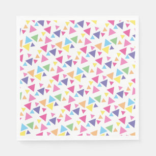 illusima Regenbogen-Dreiecke Party Serviette