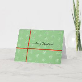 Illusima Weihnachten Schneeflocken Licht Grün