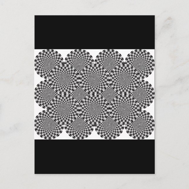 Illusion-4 Postkarte (Vorderseite)