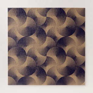 Illusion der optischen Kreise: Nahtlos geometrisch