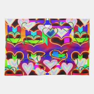 Illusion des Herzens von Kenneth Yoncich Küchentuch