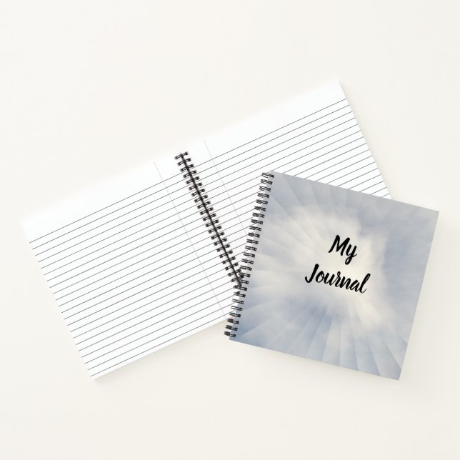 Illusion des Sonnenunterganges Notizbuch (Innenseite)