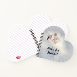Illusion des Sun Background Baby Notizbuch