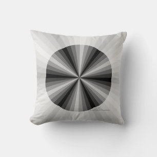 Illusion d'optique Coussin noir