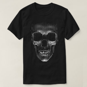 Illusion einer abstrakten Linie T-Shirt