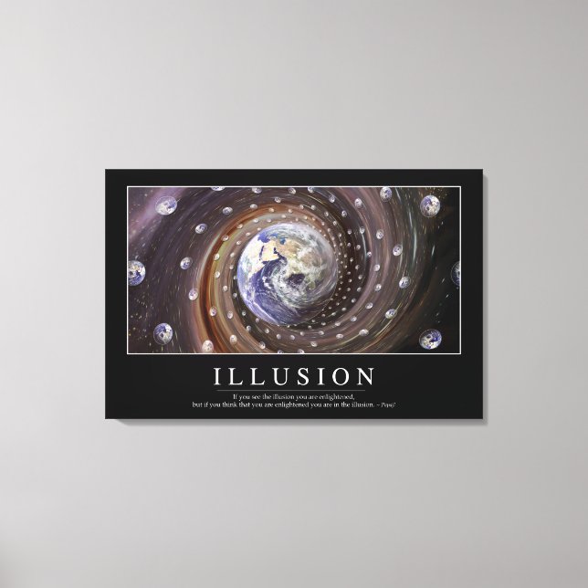 Illusion: Inspiration Leinwanddruck (Vorderseite)