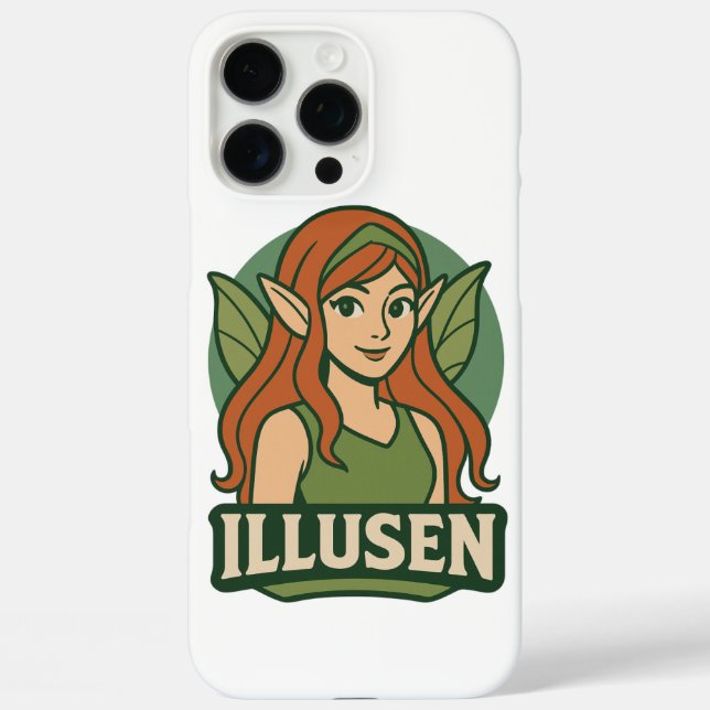 Illusion iPhone 16 Pro Max Hülle (Rückseite)