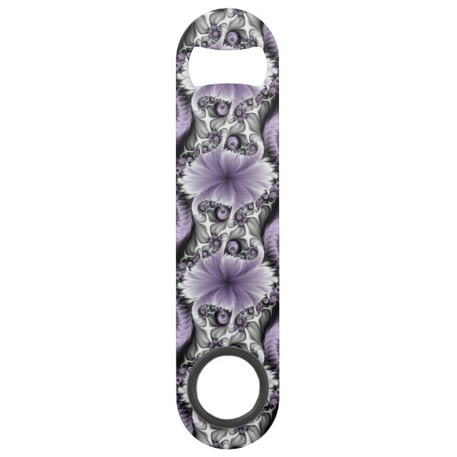 Illusion Lilac Abstrait Floral Fractal Art Imagina (Devant)