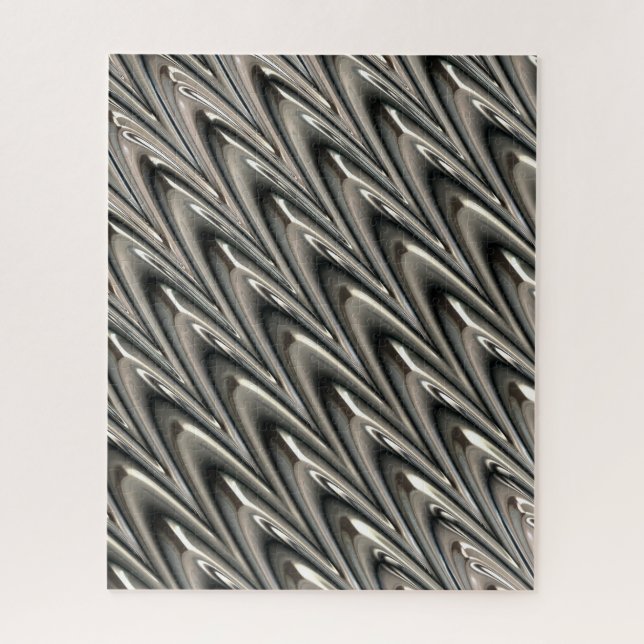 Illusion von Flüssigmetall | Herausforderung für E (Vertikal)