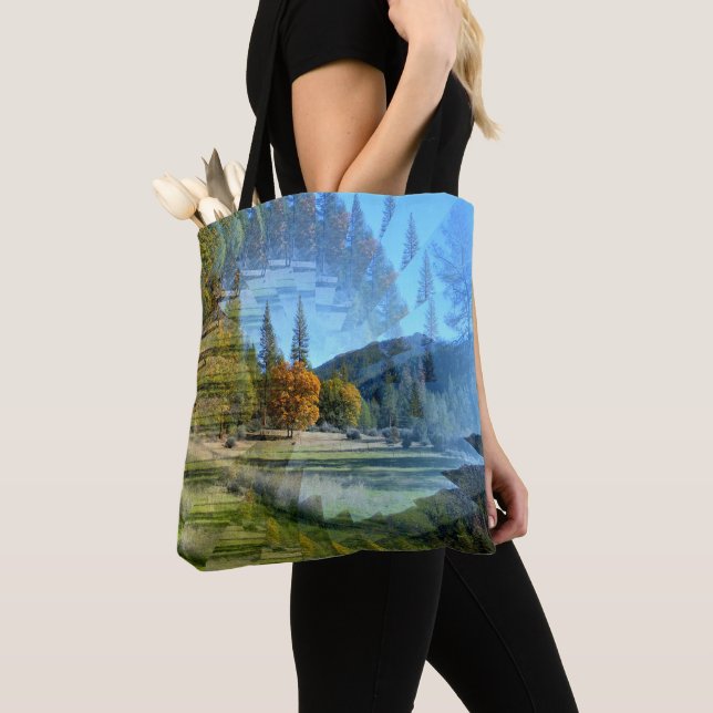 Illusionen in den Bergen...... Tasche (Von Nahem)