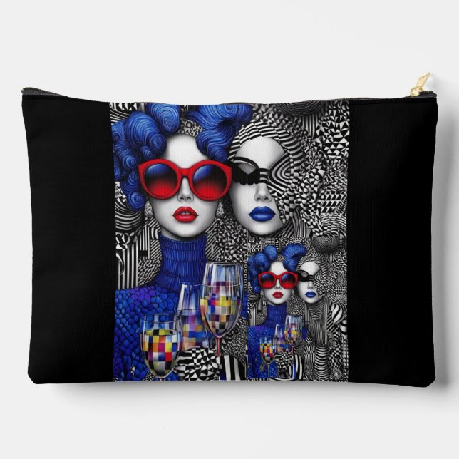 "Illusions Chic - Sac Cosmétique Artistique" (Verso)
