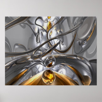 Illusions Poster Abstrait